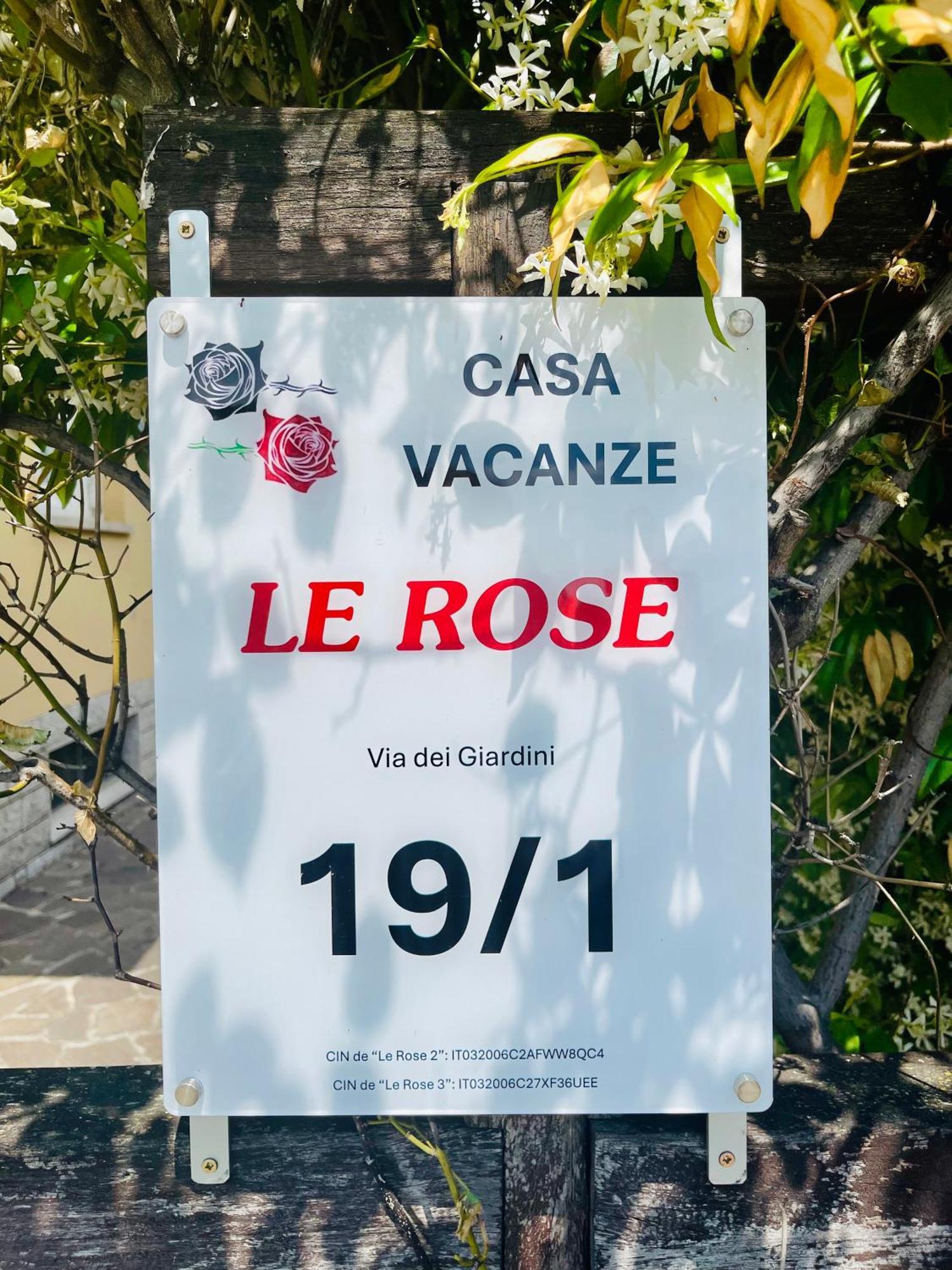 Le Rose Leilighet Trieste Eksteriør bilde